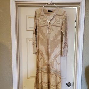 Polo Ralph Lauren waffle knit maxi dress